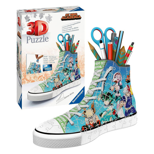 Ravensburger 3d puzzel sneaker my hero academia, 108st.