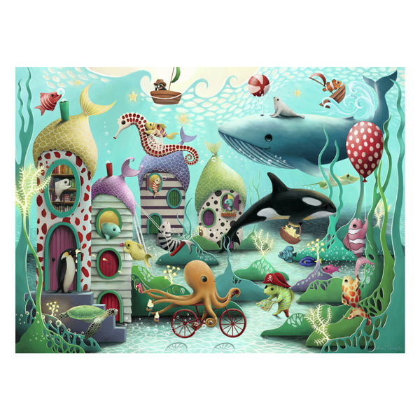 Ravensburger puzzel magische onderwaterwereld - legpuzzel - 100 stukjes