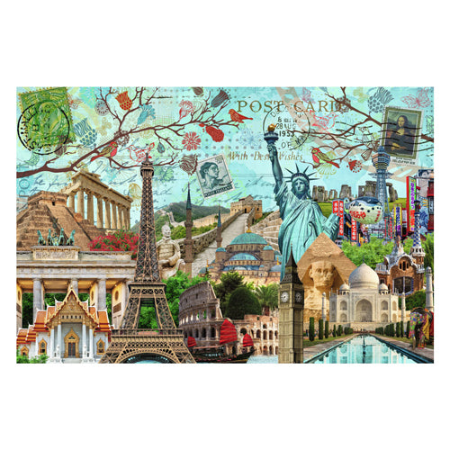 Ravensburger legpuzzel grote stad collage, 5000st.