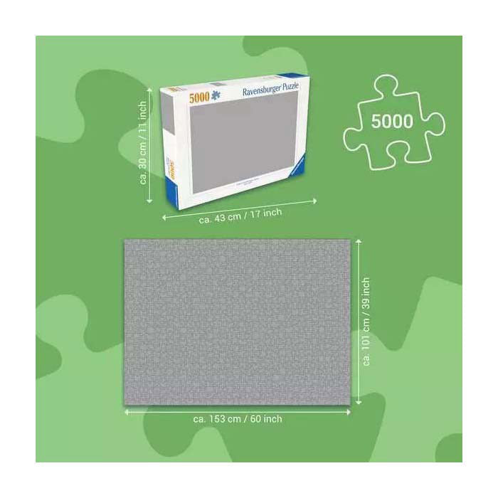 Ravensburger legpuzzel grote stad collage, 5000st.