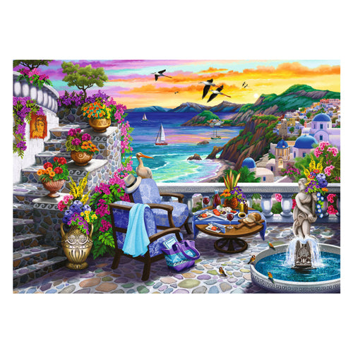 Ravensburger legpuzzel santorini zonsondergang, 300st.