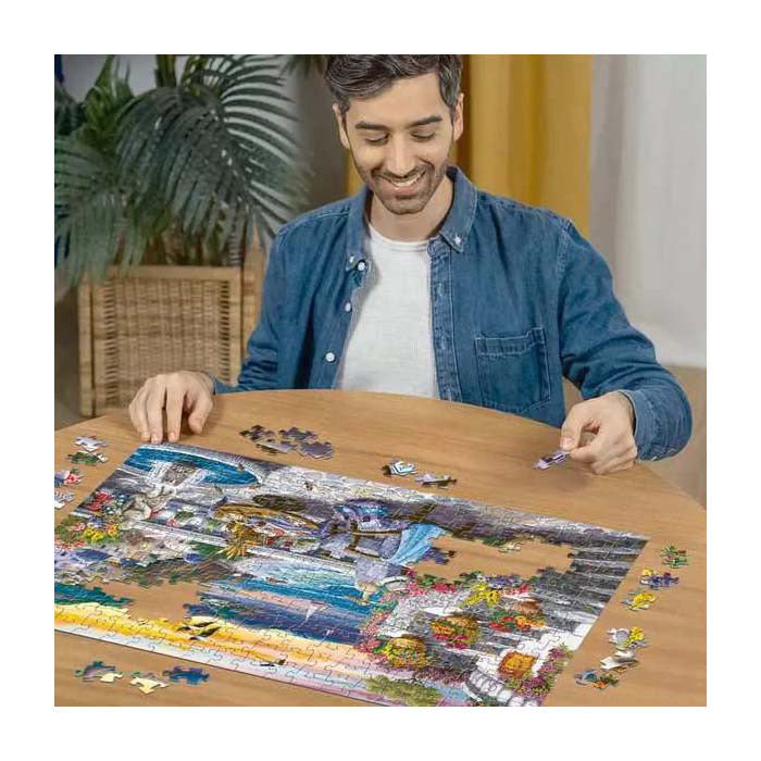 Ravensburger legpuzzel santorini zonsondergang, 300st.