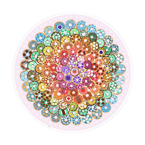 Ravensburger legpuzzel rond donuts, 500st.