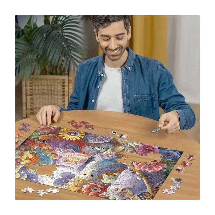 Ravensburger legpuzzel schitterende nachtuilen, 300st.