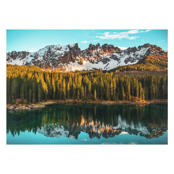 Ravensburger legpuzzel Italiaanse landschappen Lago di Carezza, 1000st.