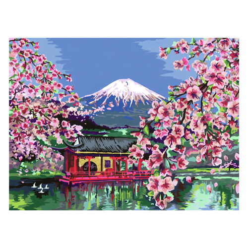 Ravensburger creart schilderen op nummer - Japanse kersenbloesem