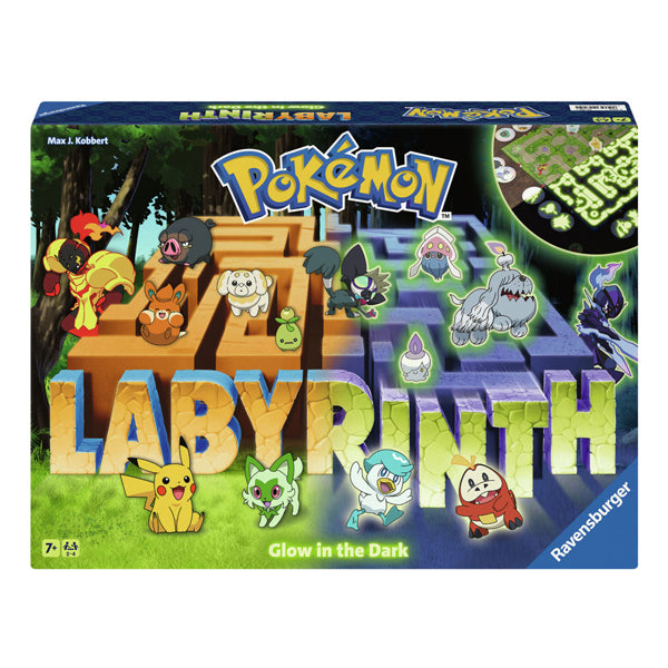 Ravensburger Pokémon labyrint gloeit in het donker