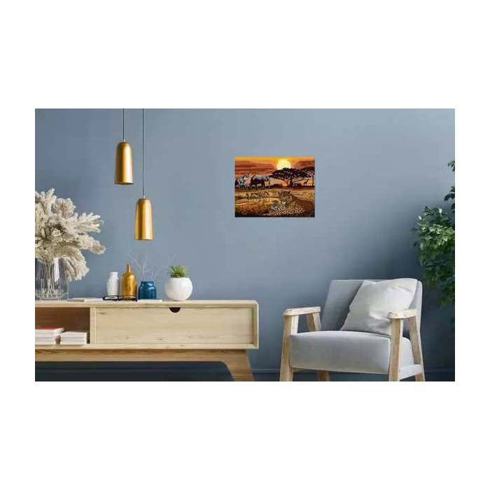 Ravensburger creart schilderen op nummer - savannelandschappen