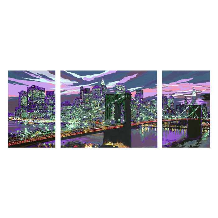 Ravensburger creart schilderen op nummer - skyline van new york