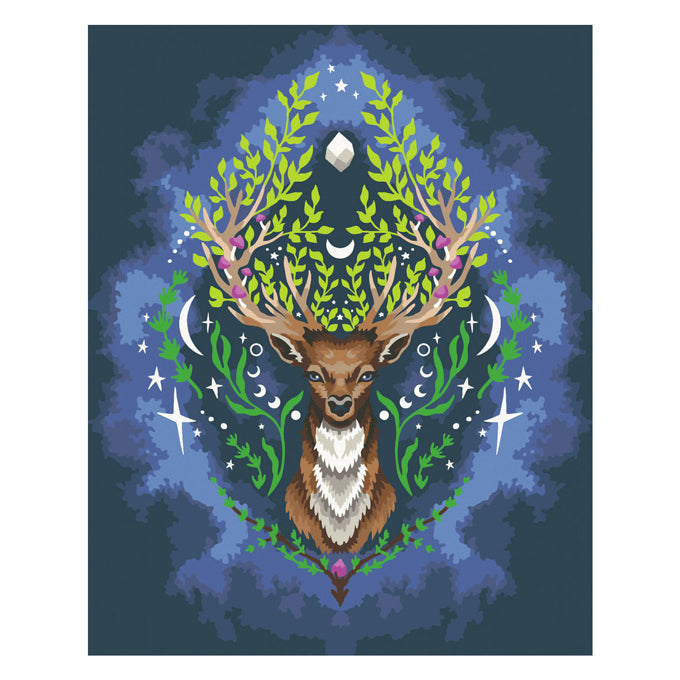 Ravensburger creart schilderen op nummer - pixie cold: mystiek hert