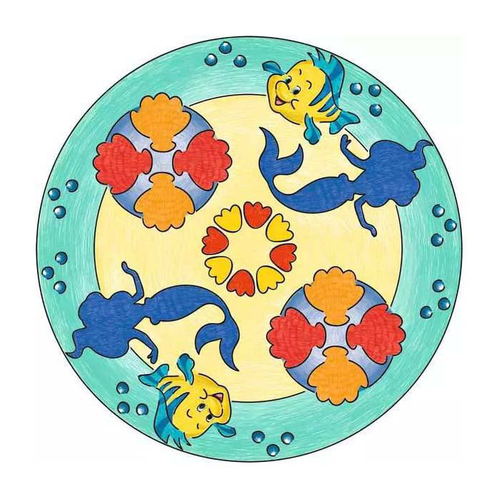 Ravensburger midi mandala-ontwerper disney prinses