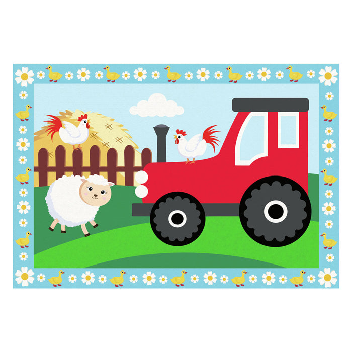 Ravensburger creart schilderen op nummer - tractor met decor