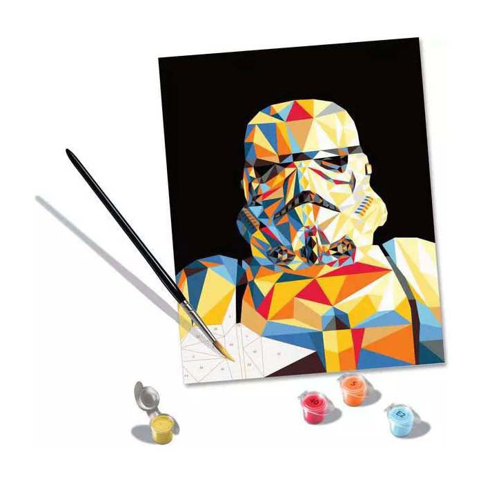 Ravensburger creart schilderen op nummer - star wars - stormtrooper