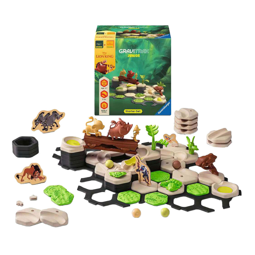 Ravensburger gravitrax junior bundel leeuwenkoning