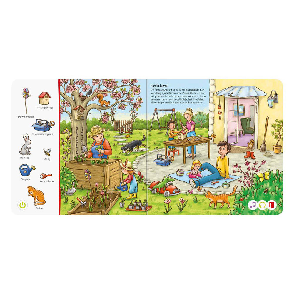 Ravensburger tiptoi boek zoeken en ontdekken: de seizoenen