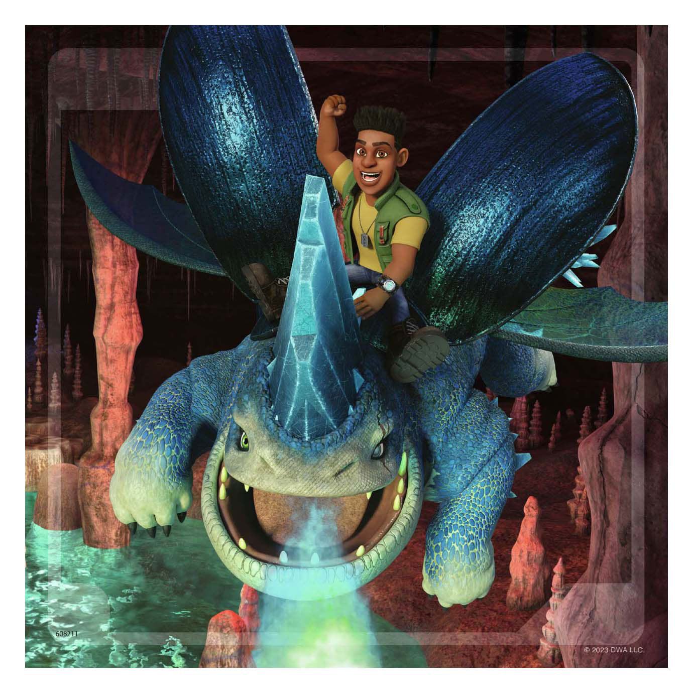 Ravensburger draken de negen rijken legpuzzel, 3x49st.