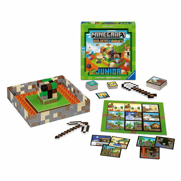 Ravensburger vrolijke kinderspellen minecraft builder junior