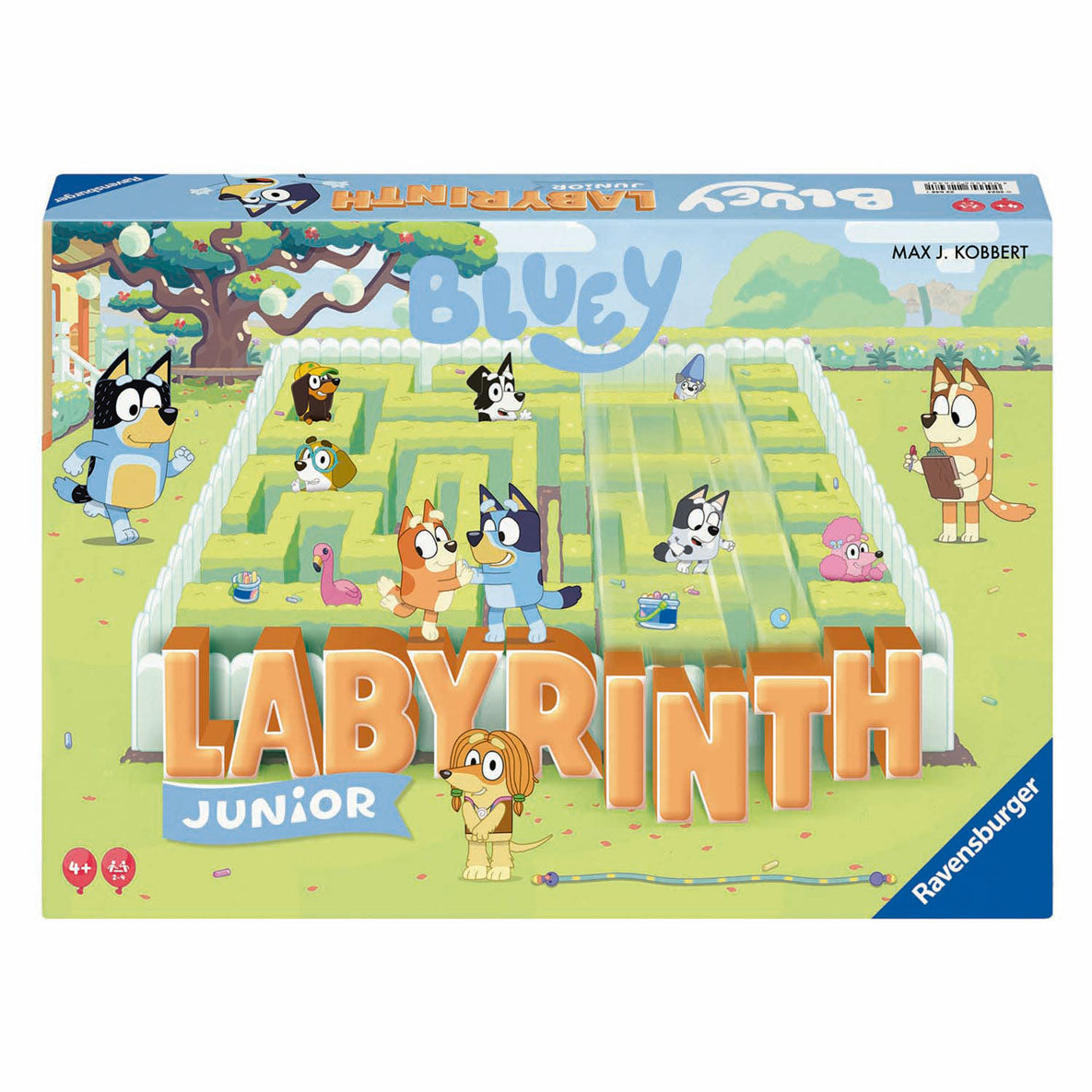 Ravensburger junior labyrint bordspel blauwachtig