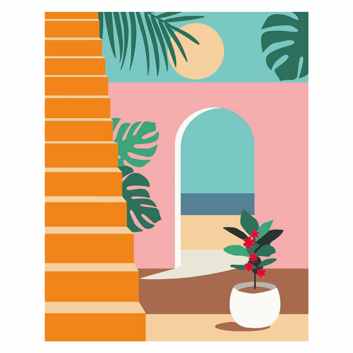 Ravensburger creart schilderen op nummer - vakantie