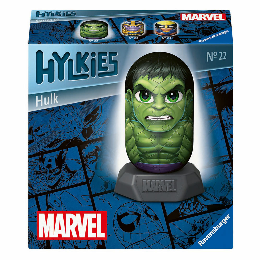 Ravensburger 3d puzzel hylkies wonder hulk, 54st.
