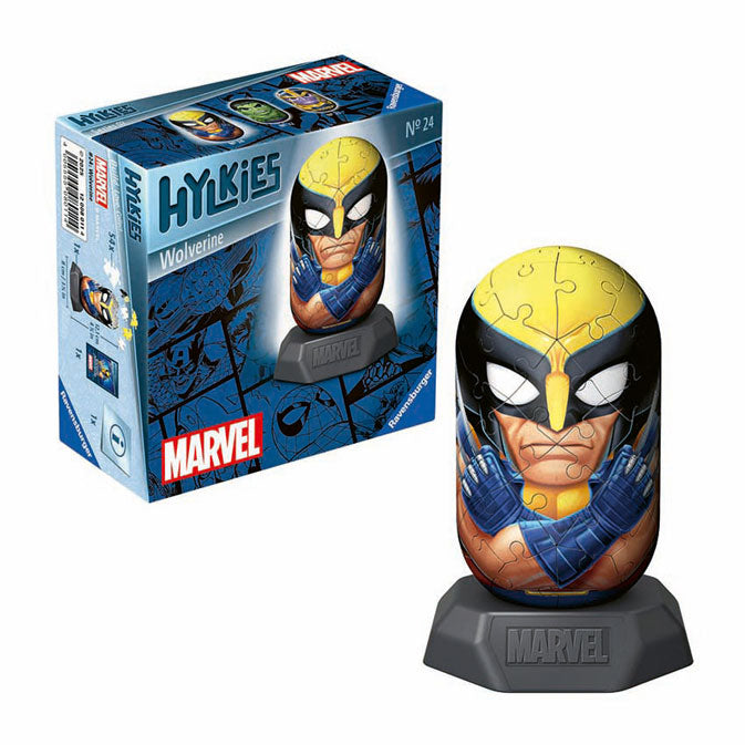 Ravensburger 3d puzzel hylkies wonder wolverine, 54st.