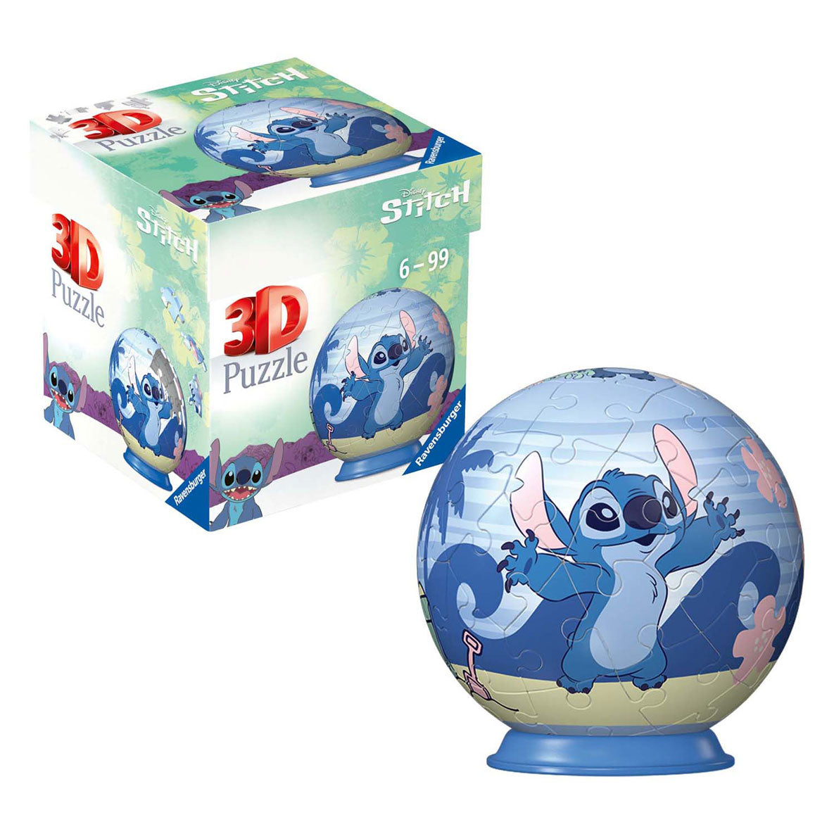 Ravensburger 3d puzzelbalsteek, 54st.