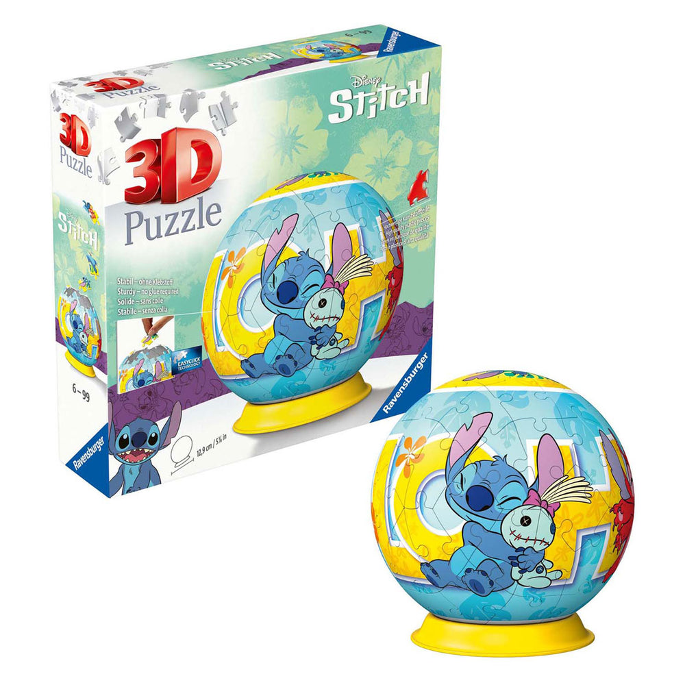 Ravensburger 3d puzzelsteek en pop, 54st.