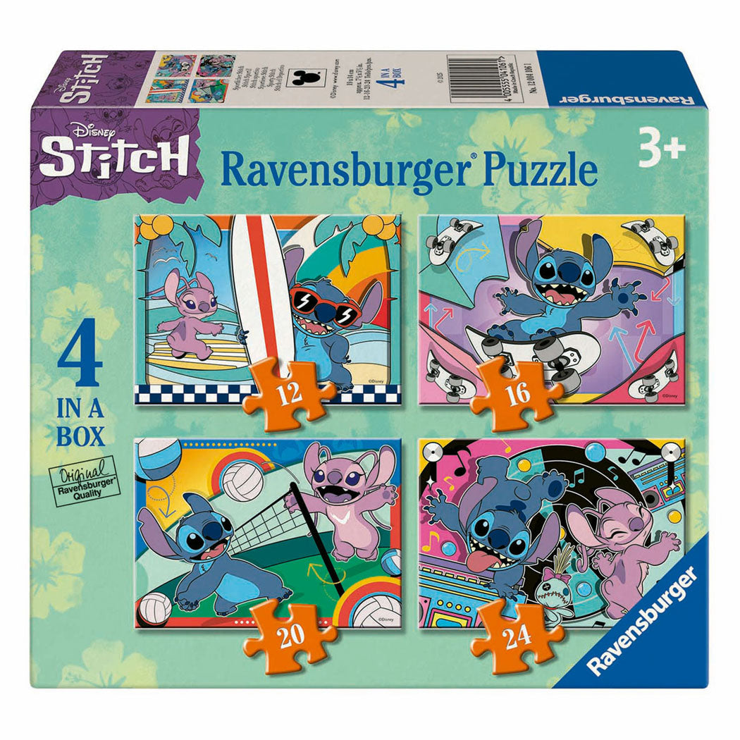 Ravensburger legpuzzel 4in1 steek