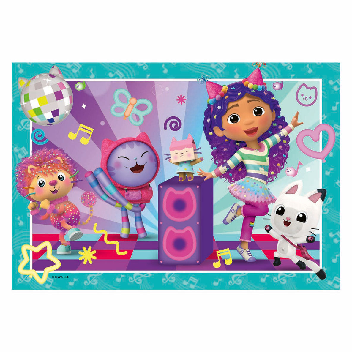 Ravensburger legpuzzel gabby's poppenhuis, 2x24st.