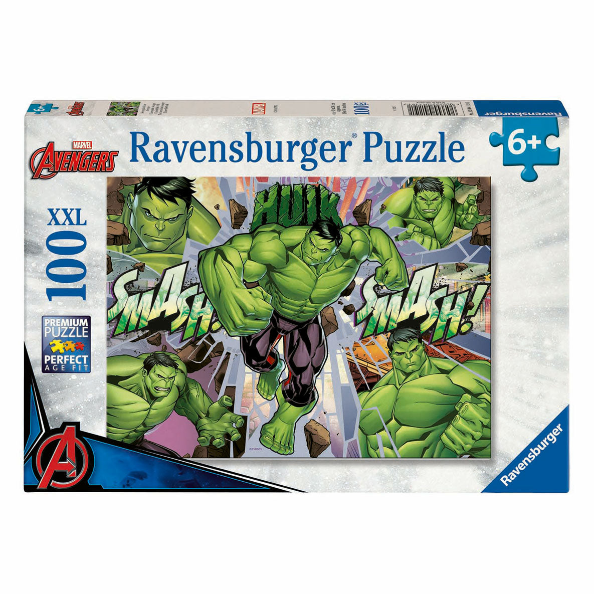 Ravensburger legpuzzel xxl wonder hulk, 100st.