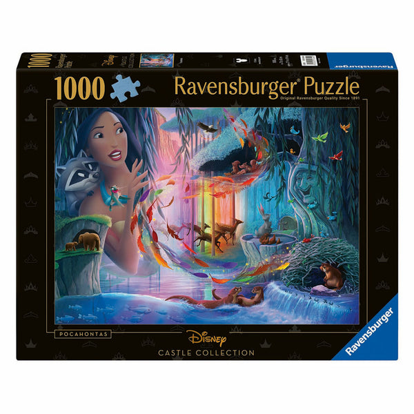 Ravensburger legpuzzel disney castles pocahontas, 1000st.