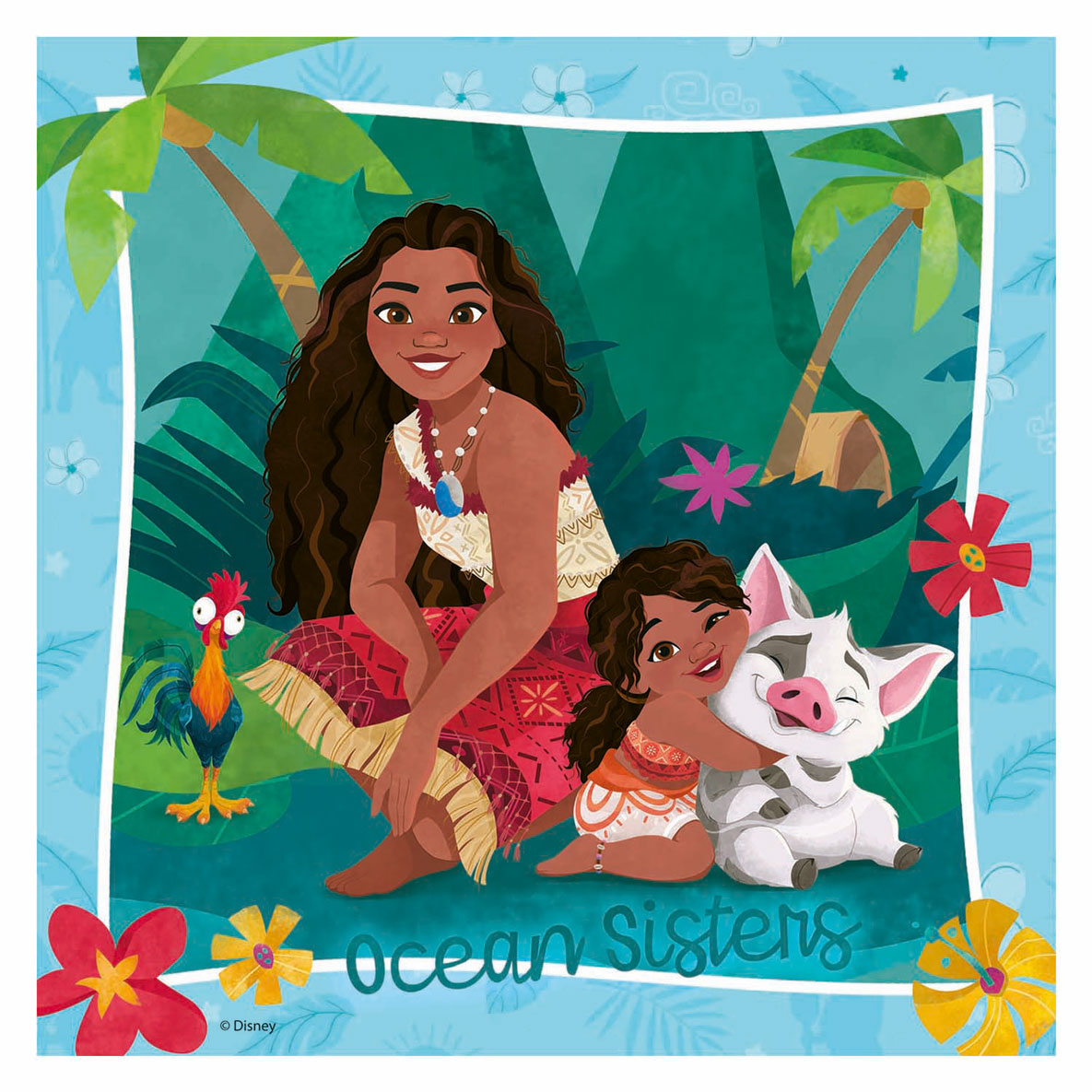 Ravensburger legpuzzel disney vaiana 2, 3x49st.