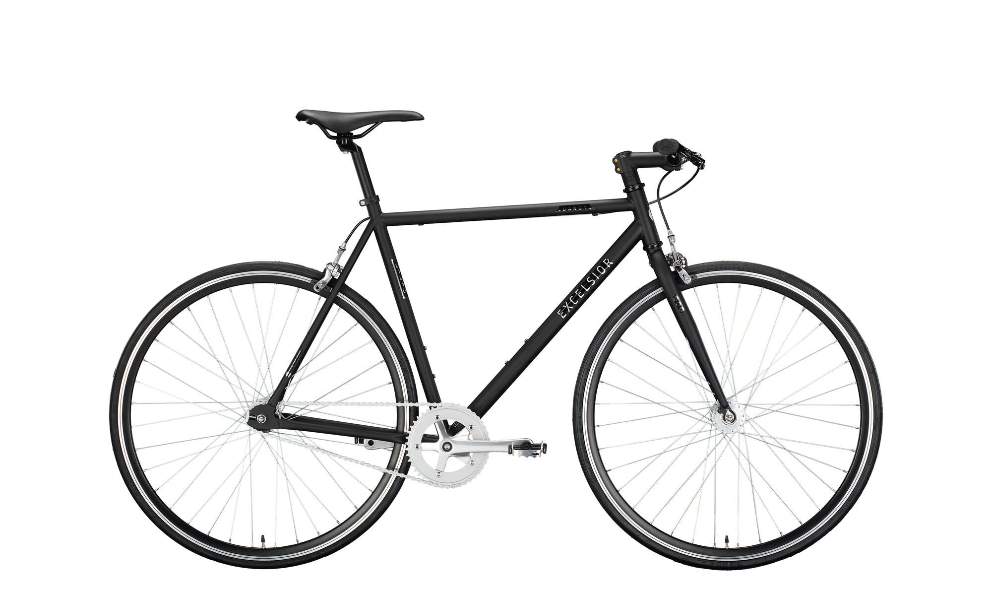 Excelsior singlespeed dandy (#1) bike excels. dandy 28 52 diam. 1sp black matt
