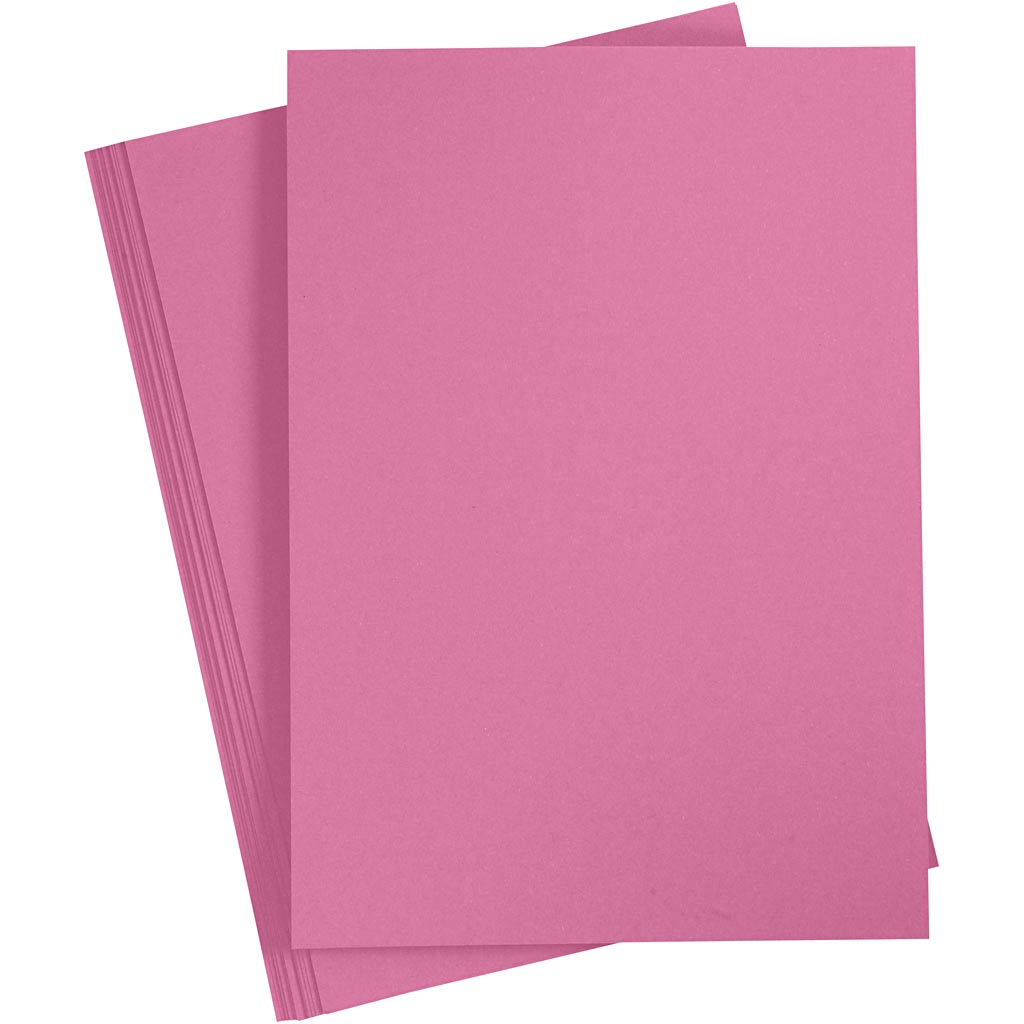 Creativ company papier roze a4 80gr, 20st.