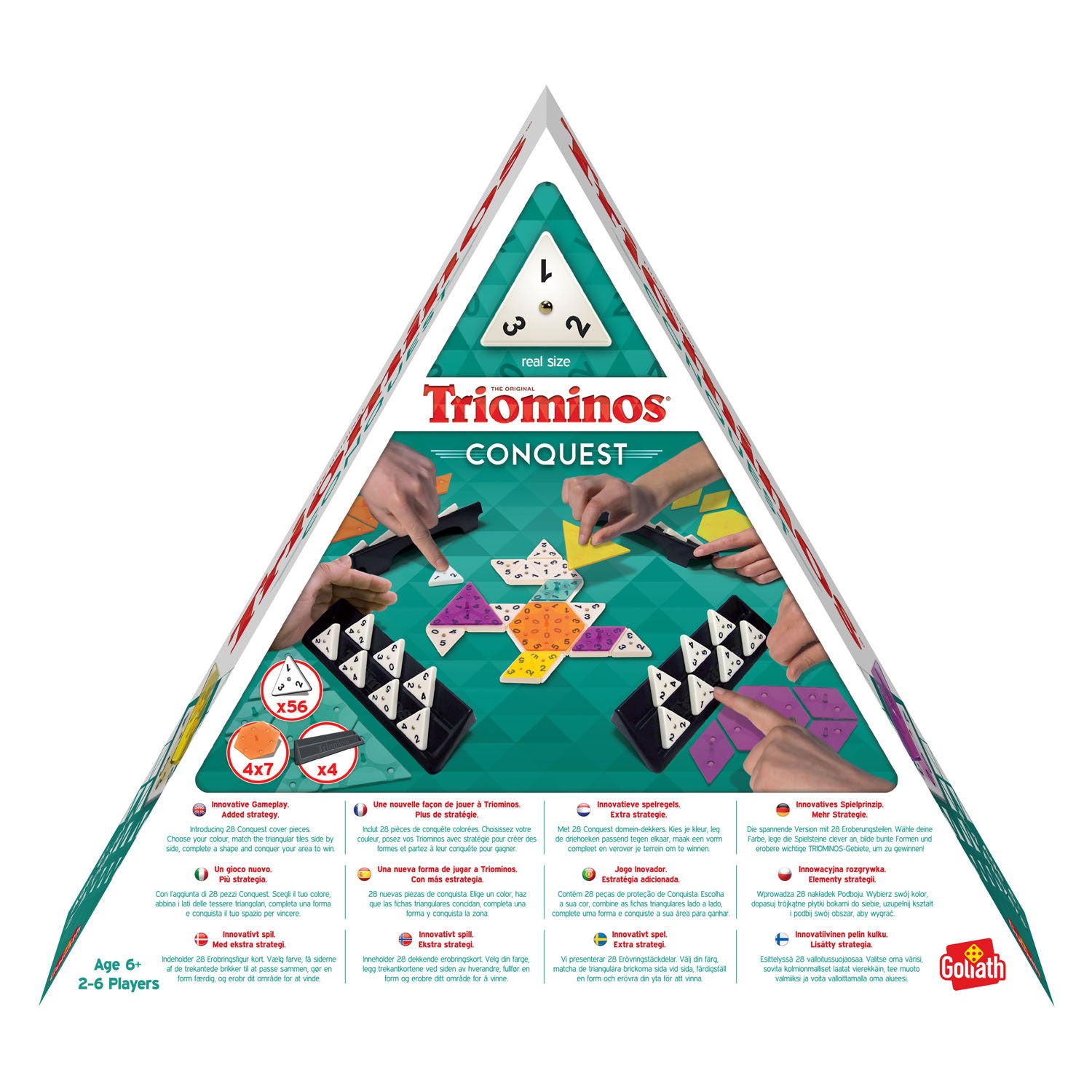 Goliath Triominos Verovering Bordspel