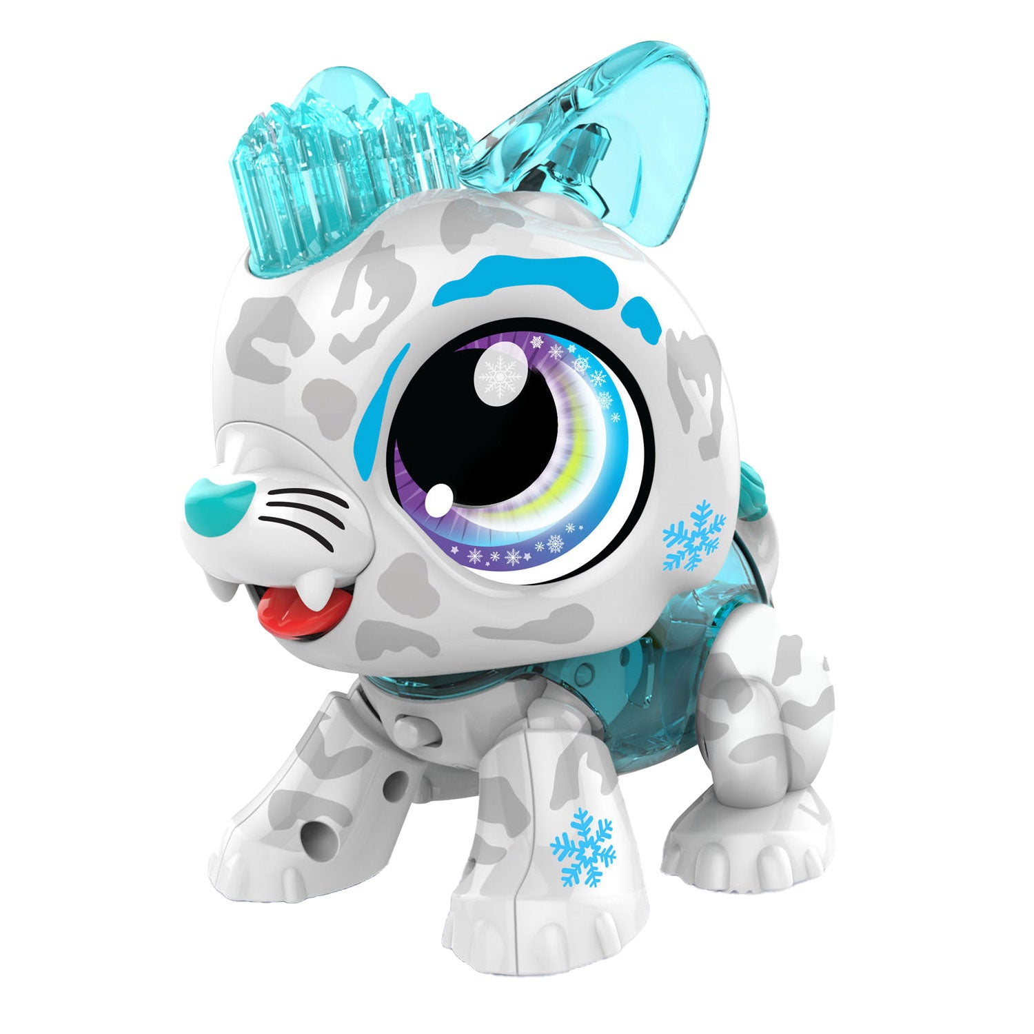 Bouw een Bot Lights Sneeuw Luipaard - Interactieve Robot