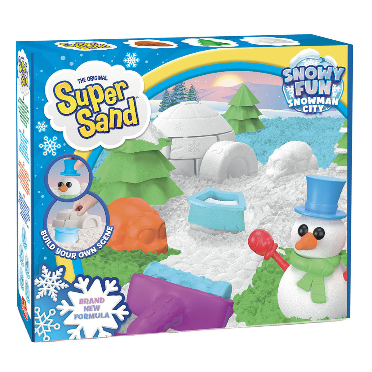 Super Sand Snowy Fun - Sneeuwmanstad Speelset