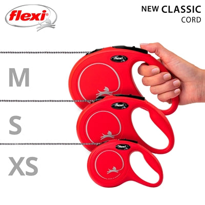 Flexi Rollijn koord rood