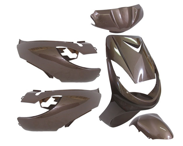 Edge Plaatset levendigheid tot bj. 2008 6 delig Audi bruin metallic