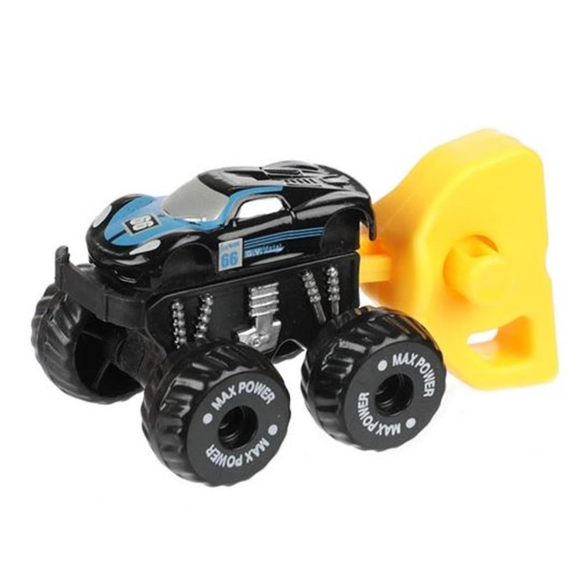 Monster Truck ontmoette Afschieter in Ei