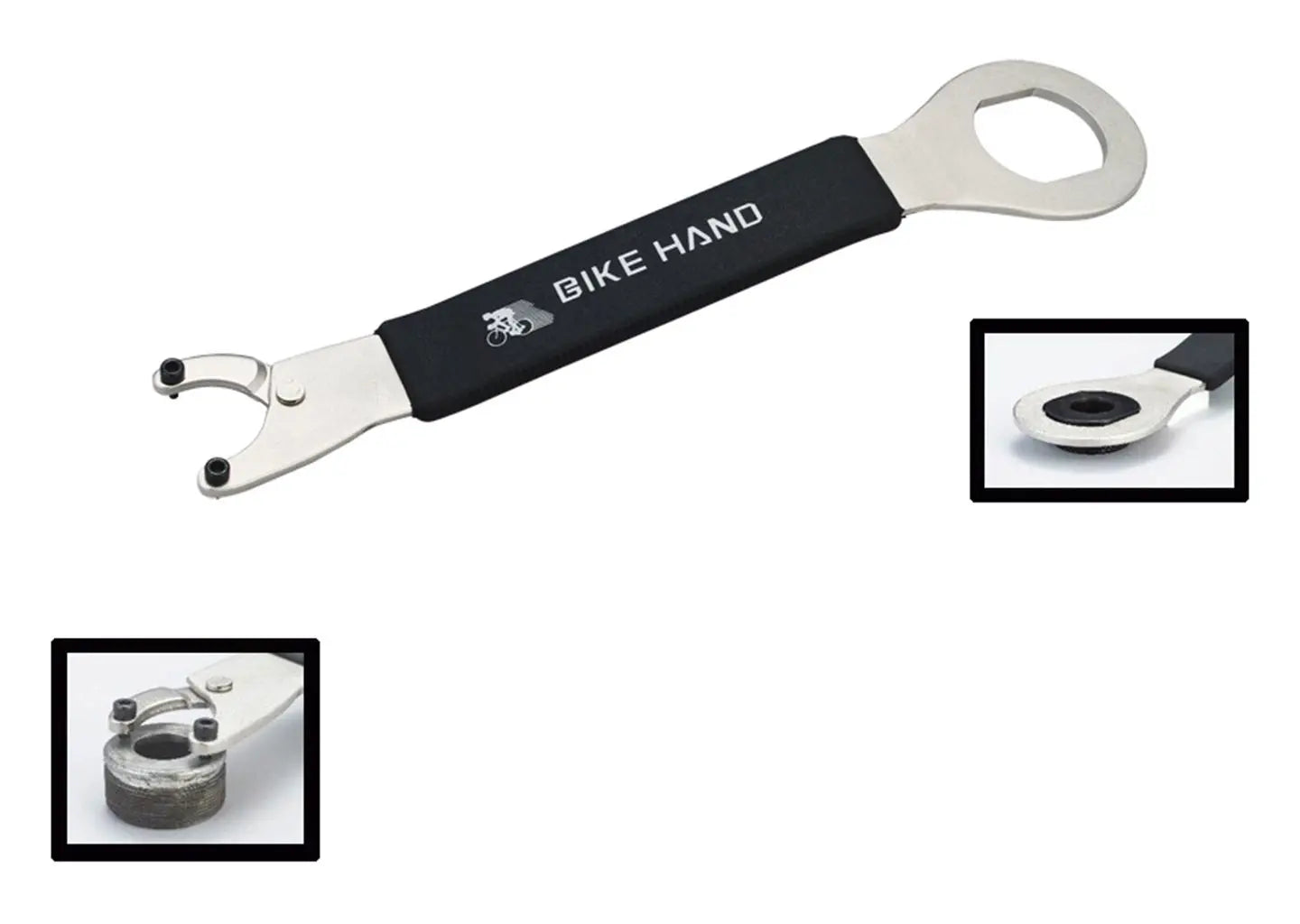 Bikehand set of 36mm box-end wrench and bb pin tool
