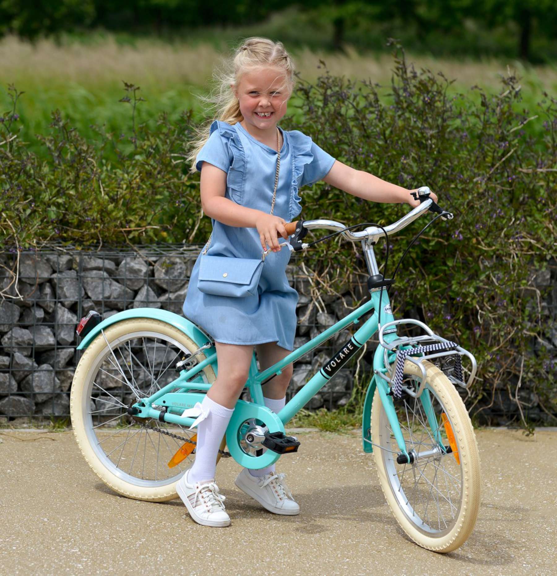 Volare Melody Kinderfiets - Meisjes - 20 inch - Turkoois - Prime Collection