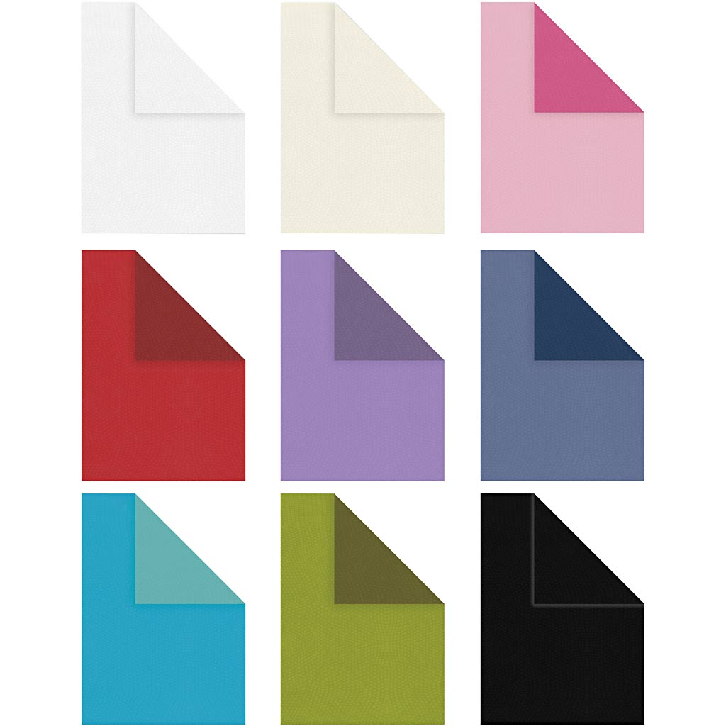 Structuurpapier, a4, vel 210x297 mm, inhoud kan variëren , 100 gr, diverse kleuren, 30x20 vel 1 doos