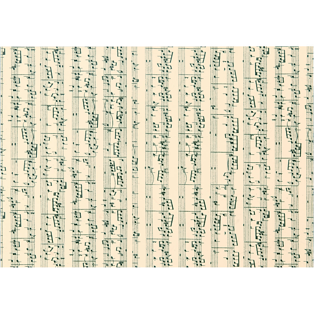 Karton, muzieknoten, a4, vel 210x297 mm, 180 gr, 10 vel 1 doos