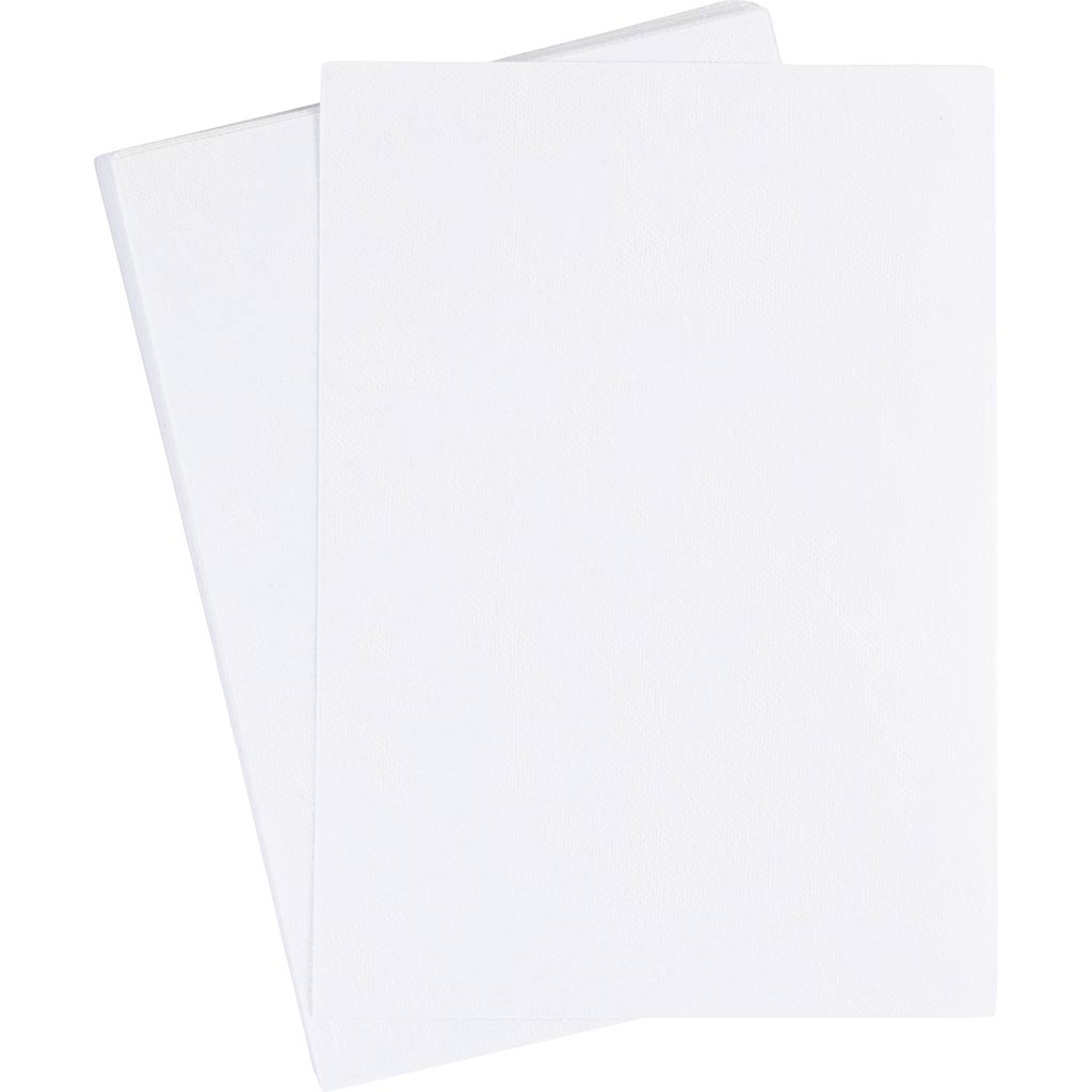 Wateroplosbare borduurvellen, a5, vel 148,5x210 mm, wit, 24 vel 1 doos