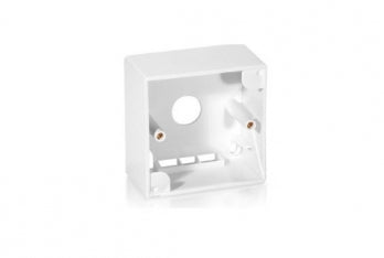 Equip 760302 keystone system surface mounting back box, 80 mm, 80 mm, 42 mm, 79 g, 95 mm, 89 mm
