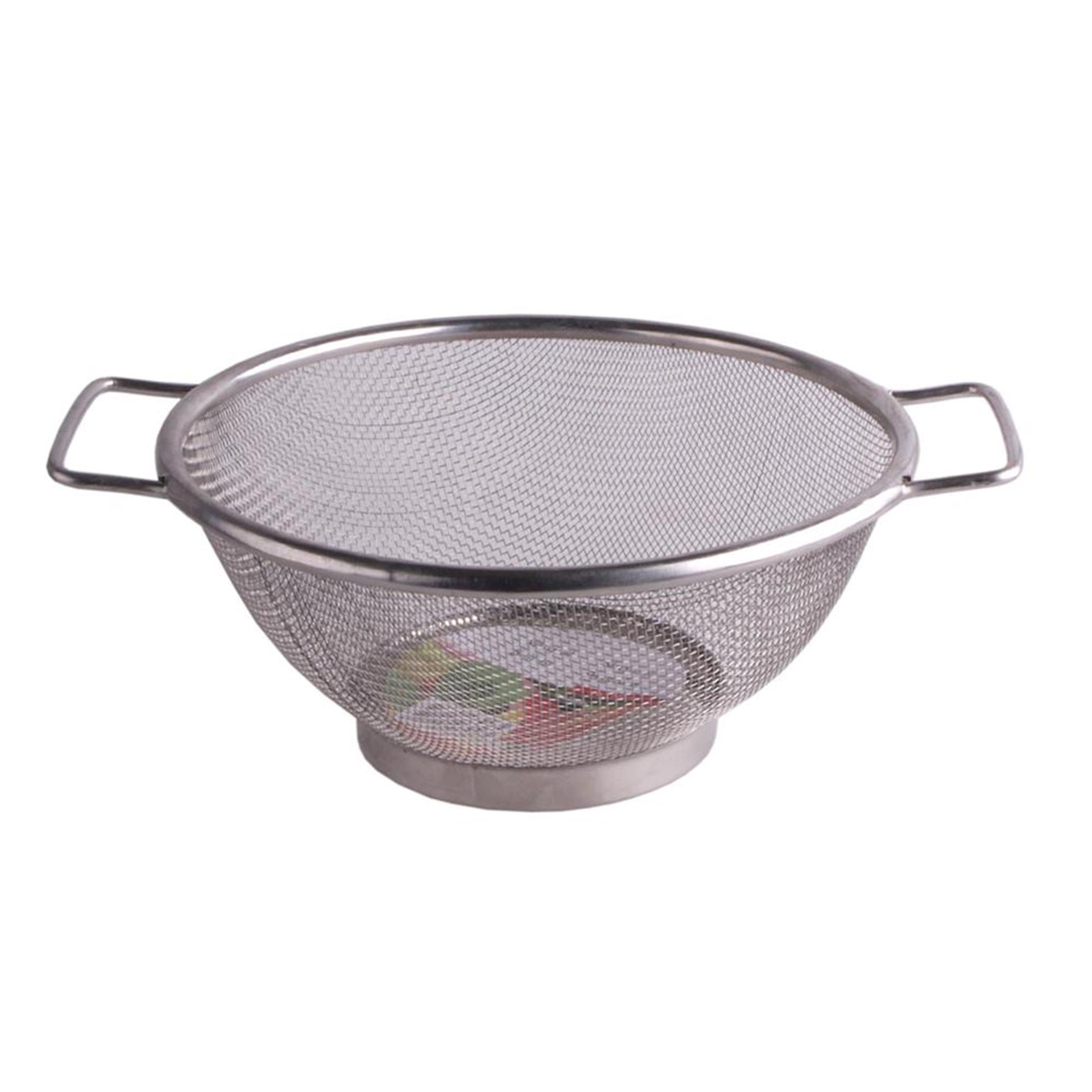 Kitchen tools vergiet rvs ø18cm met grepen
