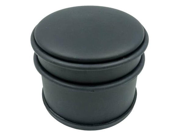 Svenska living deurstopper ø9x7,5cm mat zwart