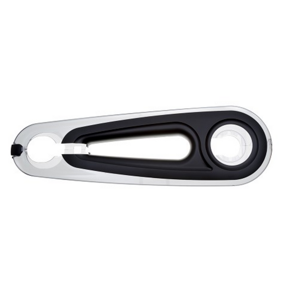 kettingkast 28 inch multi-open 63,5 x 19,5 cm smoke zwart