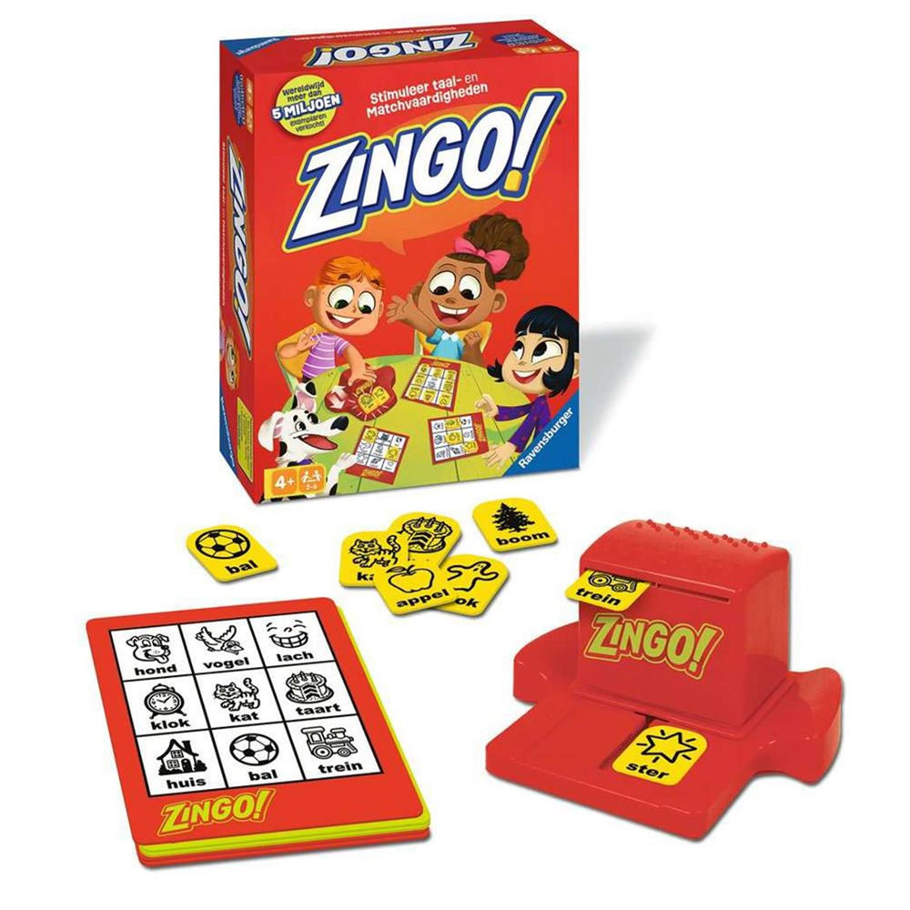 Ravensburger Zingo - a variation of Bingo